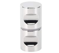 RepiceFinem 304 Handle de porte en acier inoxydable bouton de traction avec miroir finition polie pour une utilisation polyvalente dans le verre de bureau de ménage et les portes