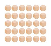 RepiceFinem 30pcs Dice Fun Dice pour Puzzle de Bricolage avec Un Coin Rond 6 Dice idéal pour Les Jeux de société et l'apprentissage des mathématiques en Noir (Beige)