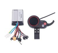REpiceFinem 350W DC Contrôleur de Moteur à vélo électrique NS balais avec des cris à sous-taux de défaillance Boîtier en Alliage en Aluminium adapté au Scooter électrique B (24V)