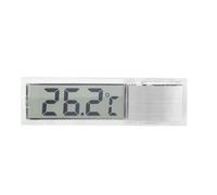 RepiceFinem 3D LCD Electronic Transparent Digital Aquarium Thermomètre High Transparent Glass Fashion Fashion Super 3D Perspective Effet précis Température MEA
