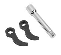 REpiceFinem 3pcs Pry Bar Bar Wrench Adapter Set 1/2 pouces Drive Square and Star Head High Couple pour la démolition de construction de réparation automatique et les espaces