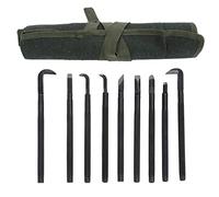 RepiceFinem 9pcs Set Bonsai Tools Bonsaï Antripatives de bonsaï idéales pour la production de la relique de bonsaï et le traitement de la ligne de flottaison Anti-glissement en