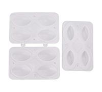 Repicefinem ABS Methouet de la boulet de viande Fabrication de moule à main polyvalence Traveuse outil de cuisine pour les boulettes de viande de bricolage quatre grilles (4 Compartments)