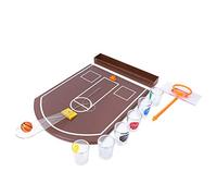 RepiceFinem Acrylic Table Basketball Brinking Game Mini Game de Conseil innovante Idéal pour Bar Party Family Gathering Office Break and Travel Entertainment