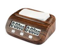 RepiceFinem Chess Clock Digital Timer avec Retard et pour Les Jeux de Société Professionnels mettant en Vedette la Couleur du Bois et la Fonction de Compte à rebours Final Selling Points: