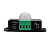 RepiceFinem DC 12V 24V Automatique Intelligent Infrared Human Corps Sensor Interrupteur élevé et Stable Sensitivité Fiabilité du matériau et durabilité Lightwei