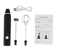 REpiceFinem Electric Milk frother and Egg Beater 3 Speed Speed USB Charging Booker pour les boissons à café et utilisation de la cuisine avec conception à faible bruit