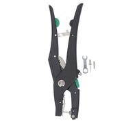 RepiceFinem Livestock Ear tag applicateur Applicateur de talents en acier inoxydable en alliage zinc lourd avec printemps de rebond automatique pour les chèques de chèvre Pigs