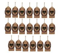 RepiceFinem Metal Horseshoe Pendant Mariage Favors with Kraft Tags idéal pour Porter la Chance en Tant Que décorations de Mariage et fournit des Cadeaux pour Les invités aux