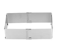 REPICEFINEM MONSE BAGNE ALIGNABLE MOULON DE CAKE AIBLE RÉGLABLE AVEC CONCEPTION RÉTRACTIVE POUR LA COLAGE DE COLACHE DIY BISCUITS DE CALLESSE DIY BISCOITE (Petite bague de mousse télescopique (10 ~