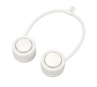 RepiceFinem Neck ventilateur de batterie de batteries Éventail de mains, 3 équipement pliable couche suspendu au ventilateur silencieux portable autour des ventilateurs de cou (Blanc)