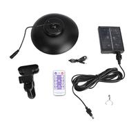 RepiceFinem Outdoor Solar Solar LED Patio Light Light avec Mode de synchronisation USB Charging Battery Affichage Remote Contrôle Idéal pour le camping sur la plage et autres Outdo