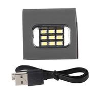 RepiceFinem Premium Cob LED Sénalisation Light USB RECHARGable Portable Lampe extérieure pour le jogging à cyclisme de la nuit avec clip magnétique Design léger