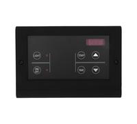 REpiceFinem Sauna Contrôleur à température ambiante avec panneau numérique et boîte de commande séparée pour SAB SAD HV Série 3 27KW Générateurs de vapeur humide 35 110 ℃ Plage de (Black)