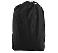 REpiceFinem Table Ronde Couverture de poussière en qualité Peinte en Argent en Argent TAFT TAFT à l'épreuve du Vent et léger idéal pour Le Barbecue de Pique-Nique extérieur Patio (Black)