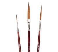 Repino Lot de pinceaux, brosses, traceurs, d’artiste - Tailles 1, 1/8 et 1/4