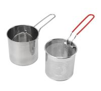 Repirefinem fryer pot 304 en acier inoxydable à haute température résistante à la corrosion Économie d'huile petite portable multi-fonctionnel pour usage domestique P extérieur P
