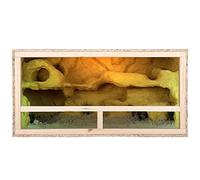 Repiterra Terrarium Reptiles & Batraciens En Bois OSB , Facile à Monter, Vivarium avec Aération Sur Les Côtés - 100x50x50cm