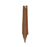 Replaceable DIY Sewing Leather Zipper Useful For Crochet Bag Hardware Accessory Handbag(Brown)