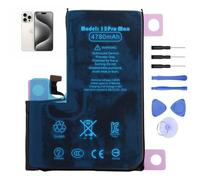 Replacement Battery Compatible with iPhone 15 Pro Max, Ultra High Capacity Li-Polymer Battery 4780mAh with Repair Tool Set, Quick Self Replacement & Stable Power Supply