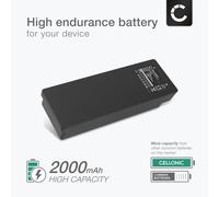 Replacement Battery RSC7220 2000mAh Compatible with Scanreco Palfinger RC-400,590,592,960 Scanreco Mini,Maxi Remote Control Battery Remote Controller Battery