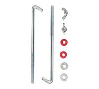 Replacement Battery Terminal Bolts, Fixing Terminal Screws, 10mm Battery Fixing Screws with Sturdy Threads, Sturdy Steel Material with -Resistant Finish Automotive Tool with Easy Installation