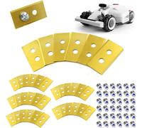 Replacement Blades,Blades for Robotic Mowers,Compatible with ALL Mammotion Luba and YUKA Series of Robotic Mowers,Replacement Blades-LongLife-Double Hole-Shatterproof (36 PCS)