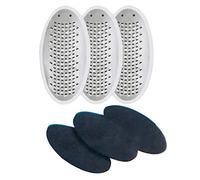 Replacement Blades with Emery Pads(3) and Miracle Foot Repair Cream for Dry Cracked Itchy Feet & Heels