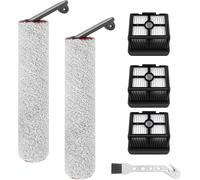 Replacement Brush Roller and HEPA Filter for Dreame H12 Pro,H12 Dual Cordless Wet and Dry Vacuum Cleaner,2 Brush Rolls+3 HEPA Filters+1 Cleaning Brush
