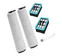 Replacement Brush Roller Kit,2 Brushes,1,5-Piece Set | for bissell, for CrossWave 3831, for HF2, for 3845, for 3847, for 3848