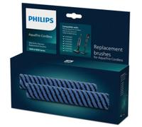 Kit de brosses de rechange en microfibres d'origine pour Philips AquaTrio série 9000