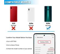 Replacement Charging Dock Connector For Samsung Galaxy A20s Sm-A207f (M12 Eu Version) 6.5 Inch 2019,Microphone/Headphone Jack Replacement Card With Tools.[D304]