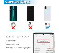 Replacement Charging Station Connector For Samsung Galaxy A21s Sm-A217f 6.5 Inch 2020,Microphone/Headphone Jack Replacement Card With Tools (Eu Version).[D229]