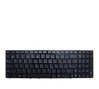 Replacement Clavier d'ordinateur portable Pour For ASUS X53 X53BE X53BR X53BY X53E X53Ka X53Ke X53L X53Q X53Sa X53Sc X53SD X53Se X53Sg X53SJ X53SK X53SM X53Sr X53Sv X53TA Noir États-Unis Version