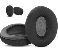 Replacement cushions compatible with Sennheiser SC 165 USB/SC 160/SC 130/SC 135 USB headphones. Ear cushions with mesh fabric and memory foam.