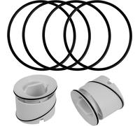 Replacement dip tube Seal,4 pcs,compatible with Viega Tempoplex dip tube model 6958.1-821 item 450 229 for series from 2001 to 2006,AD 65mm ID 60mm thickness 2.5mm