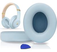 Replacement Ear Pads for Beats Studio 3 and Studio 2 Over-Ear Headphones, Earmuffs Covered in Protein Leather, Noise Suppression Memory Foam