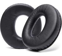Replacement Ear Pads for Sony MDR-RF985R RF970 RF970RK RF960RK RF960R RF925RK and MDR-DS6500 Headphones Soft Leather, Luxury Memory Foam Black