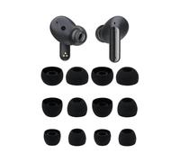 Replacement Ear Tips for LG Tone Free FP9, 6 Pairs of Soft Silicone Earbuds in S/M/L Sizes, Compatible with LG Tone Free FP5 FP8 FP9