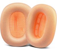 Replacement Earpads for AirPods Max, Durable Mesh Fabric Earpads, Softer Foam - Orange