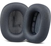 Replacement Earpads for Airpods Max Over-Ear, Durable Mesh Earbuds, Soft Foam, Noise Isolating and Sweat Protection, Midnight