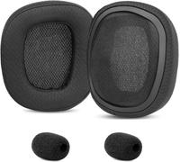 Replacement Foam Ear Pads Compatible with Logitech G430 G431 G432 G433 G332 Headphones (Improved Fabric)