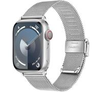 Replacement For Apple Watch Series 9 8 7 41mm/Se (2.Gen) 40mm Watch Band, Stainless Steel Woven Mesh Watch Strap For Iwatch Apple Watch Se 40mm Series 9 8 7 6 5 4 3 2 1