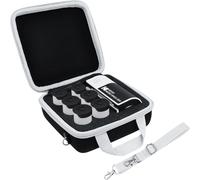 Replacement Hard Travel Case for Kodak Memo Shot Era Instant Digital Camera and Photo Label Printer,Case Only (Black,White Zipper)