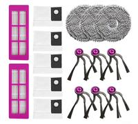 Replacement Kit for pour eureka J15 pour evo Ultra Robot Vacuum | Traps fine dust, pet dander, ; washable HEPA filter for cleaner home air