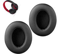 Replacement Memory Foam Earpads for Studio 3 and Studio 2.0 Wired/Wireless Bluetooth Headphones - Black