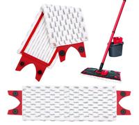 Replacement Microfibre Pad Têtes de Balai Plates en Microfibre pour Vileda Ultramax 2 en 1 Spray Remplacer (Lot de 2)