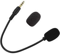 Replacement Microphone 3.5mm Boom Mic Compatible for Turtle Beach Gaming Headsets Detachable Mic for Gaming Headphones
