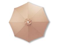 Replacement Parasol Canopy 3.5m/3.0m/2.8m/2.7m/2.5m/2.3m/2.0m - Durable UV Protection Garden Umbrella Fabric 6/8 Ribs UPF 50+ Outdoor Shade for Beach & Market