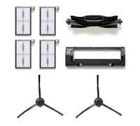 Replacement Parts Kit for eufy X8 Pro Series Robot Vacuums, Rolling Brush ×1 + Brush Guard ×1 + Side Brush ×2 + Washable Filter ×4